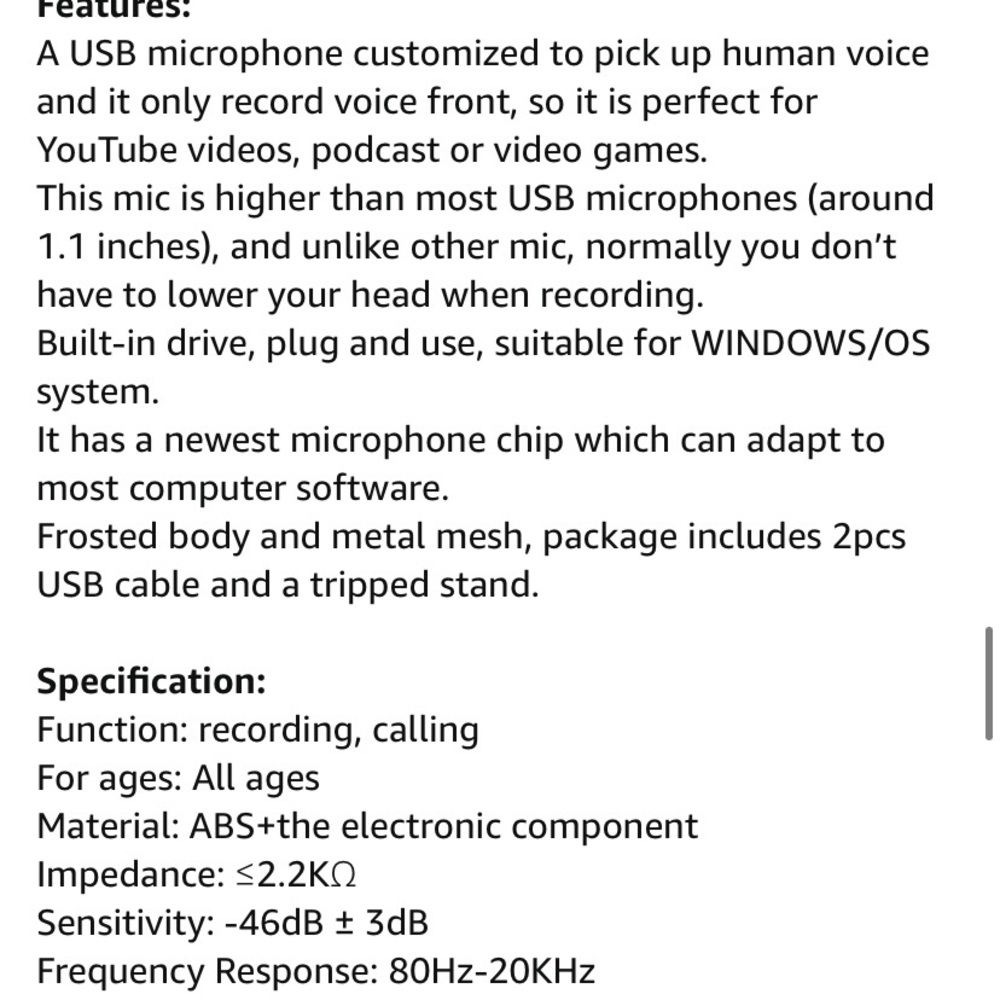 NEW Mugig USB Microphone - Picture 6 of 6